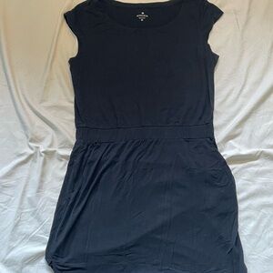 Athleta Classic Black Mini Dress